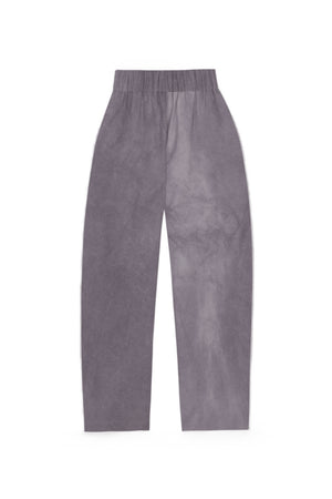 Rocco, maltinto lilac linen and virgin wool pants