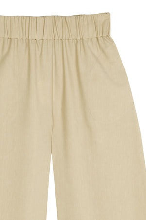 Rocco, pantalon de lino y lana virgen arena