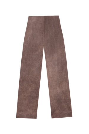 Ruth, fade clay high-waisted pants