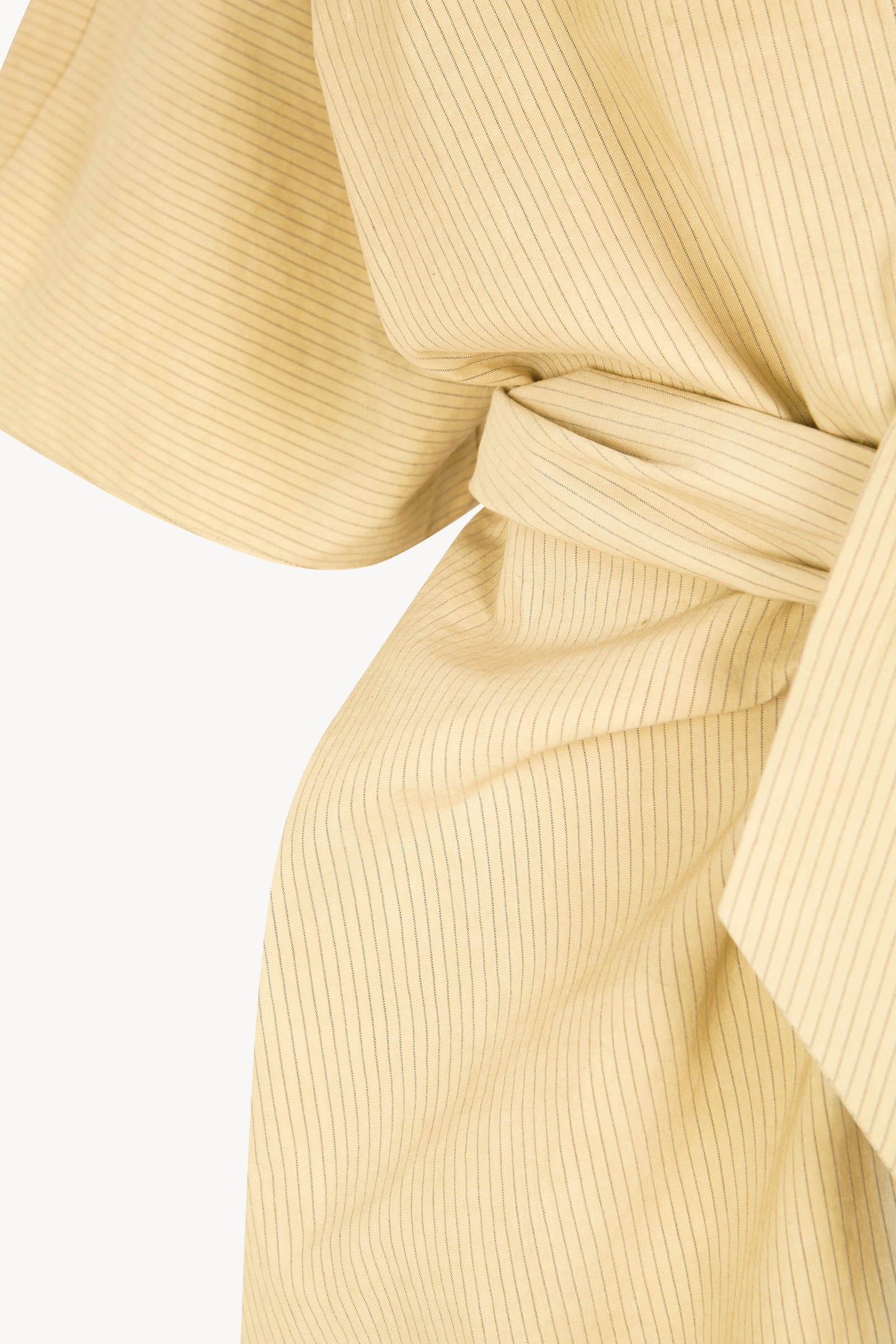 Ryo, vestido de rayas beige maltinto