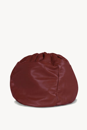 Sack L, bolso grande de cuero rojo lava