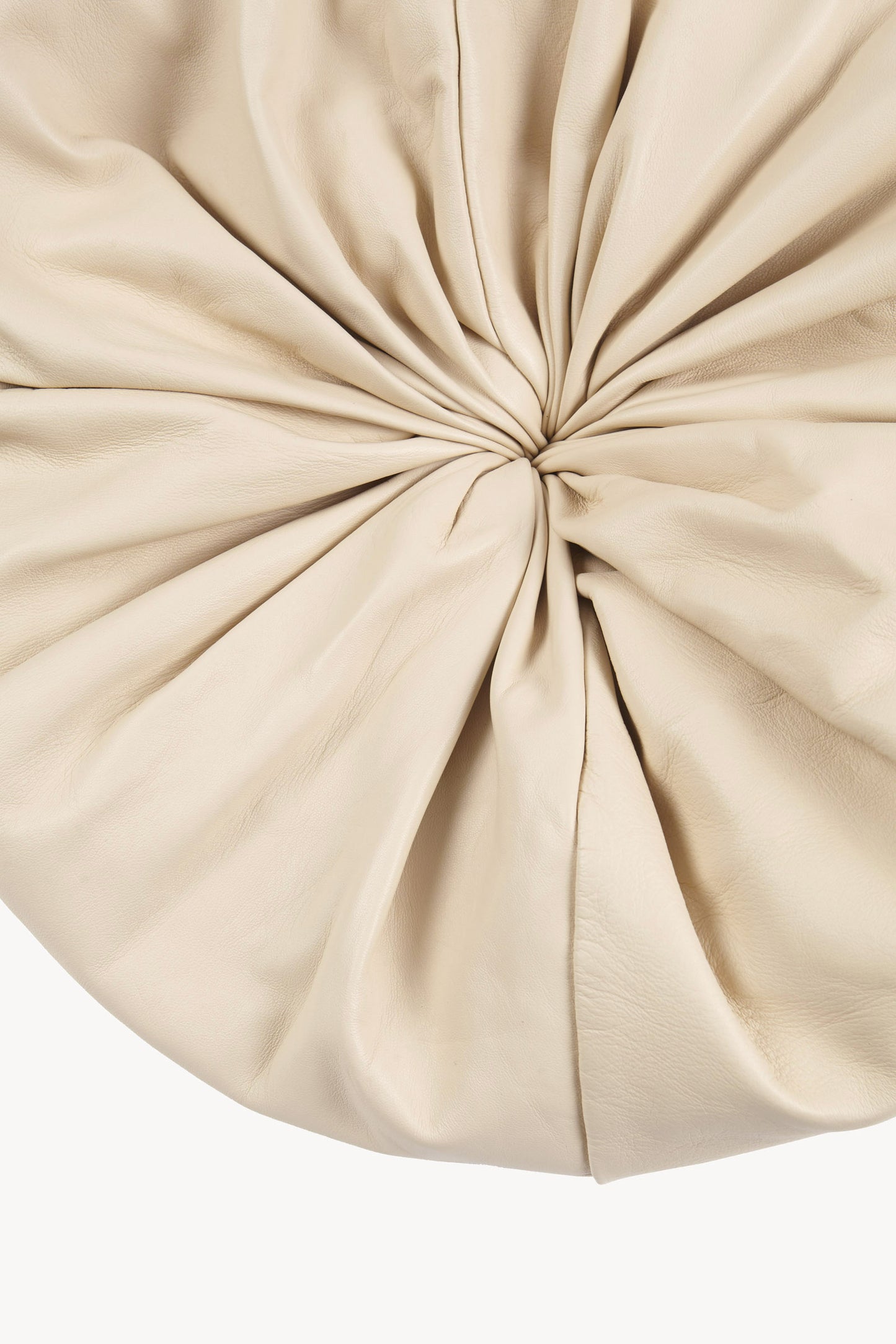 Sack L, sand large leather bag