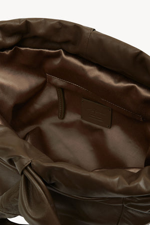 Sack M, bolso mediano de cuero kaki