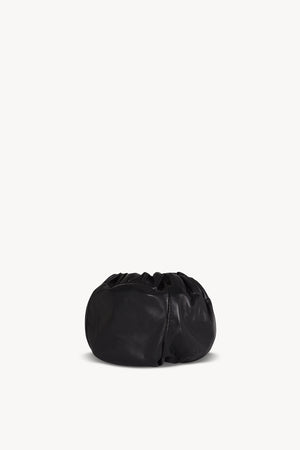 Sack S, small black leather bag