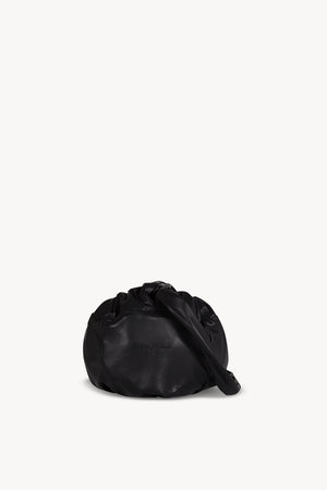 Sack S, small black leather bag