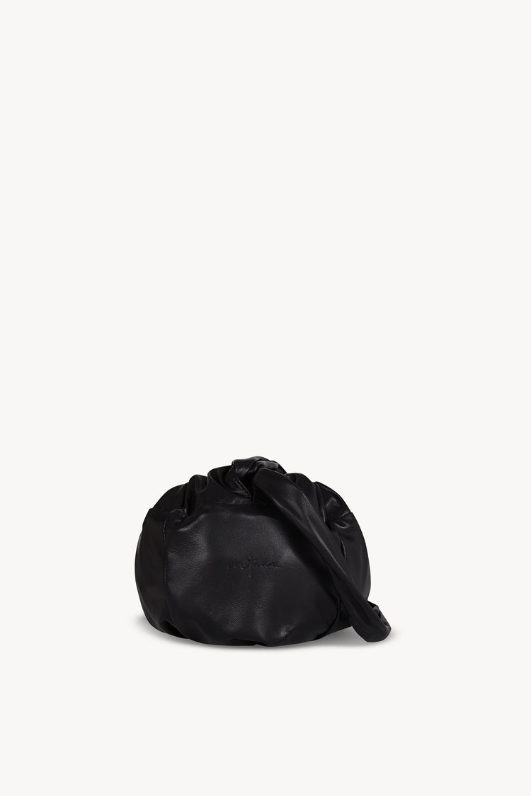 Sack S, bolso pequeño de cuero negro