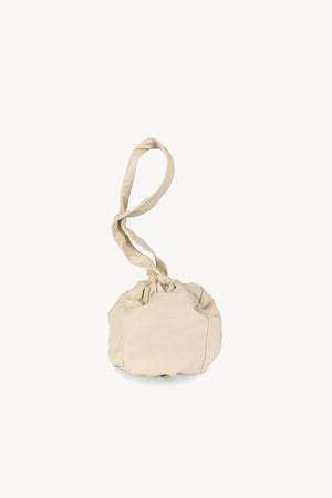 Sack S, sand small leather bag