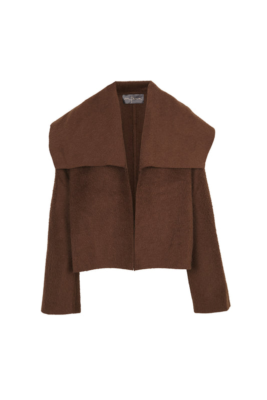 Sailor, short jacket in baby camel wool