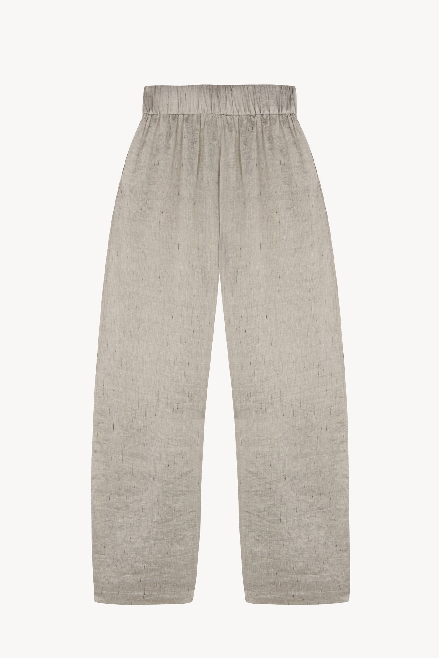 Sal, pantalon de rayas gris plata