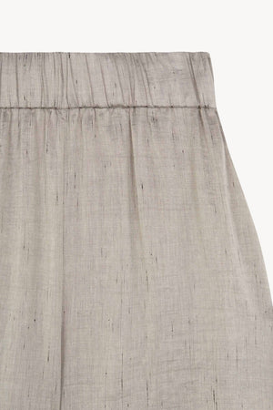 Sal, pantalon de rayas gris plata