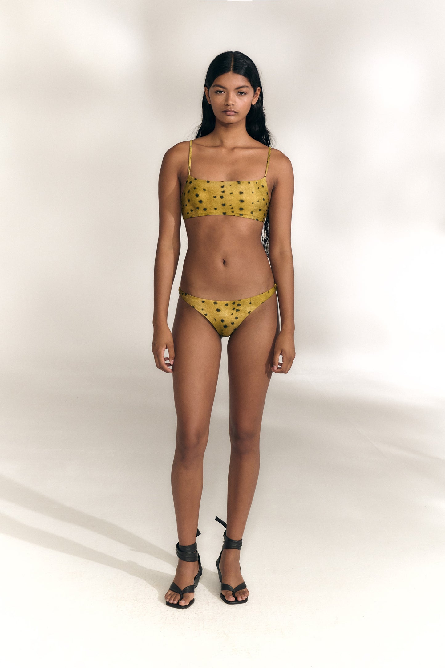 Salma, bikini brief llimona print