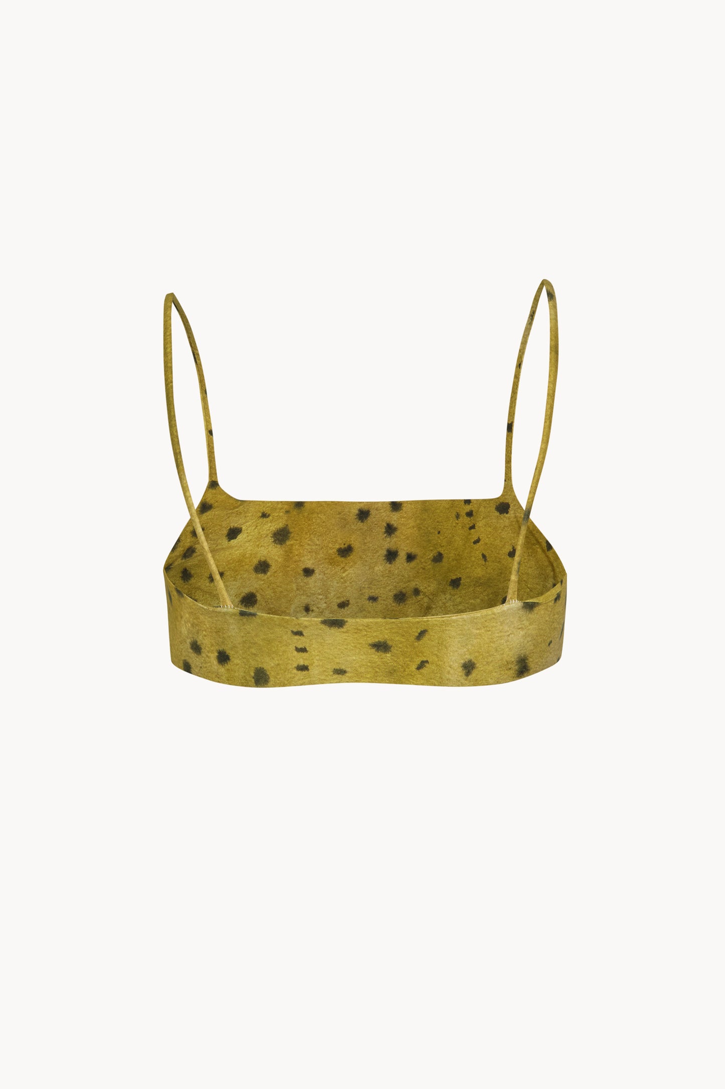 Salma, bikini bandeau llimona print