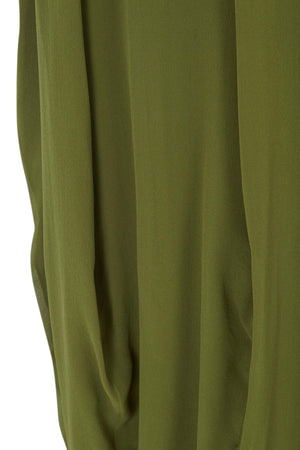 Saona, emerald green dress