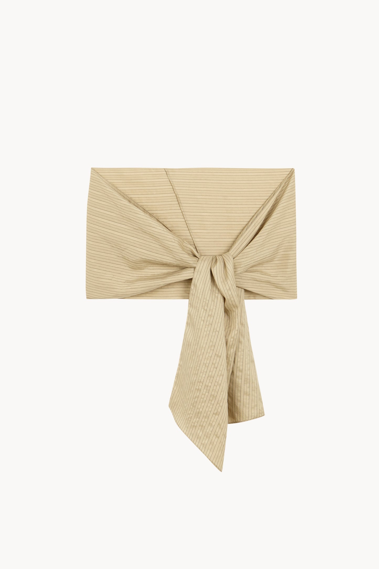 Sentido, striped silk scarf