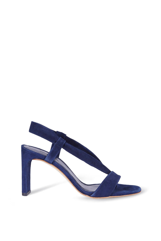 Diana, navy suede sandal