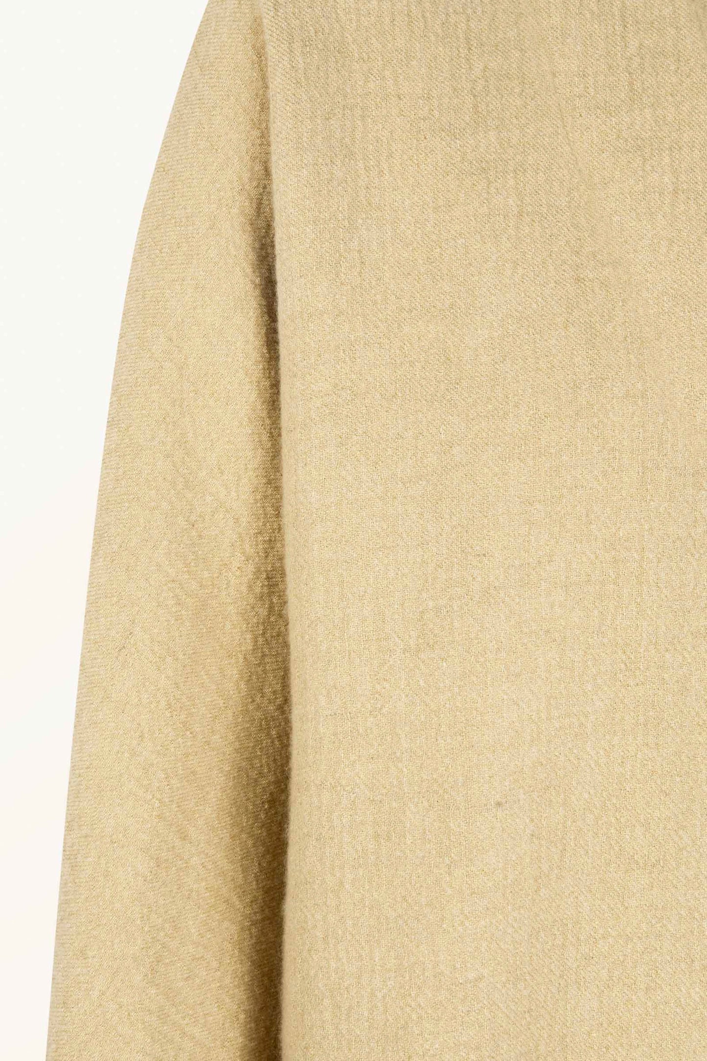 Silence, vanilla cashmere and linen coat
