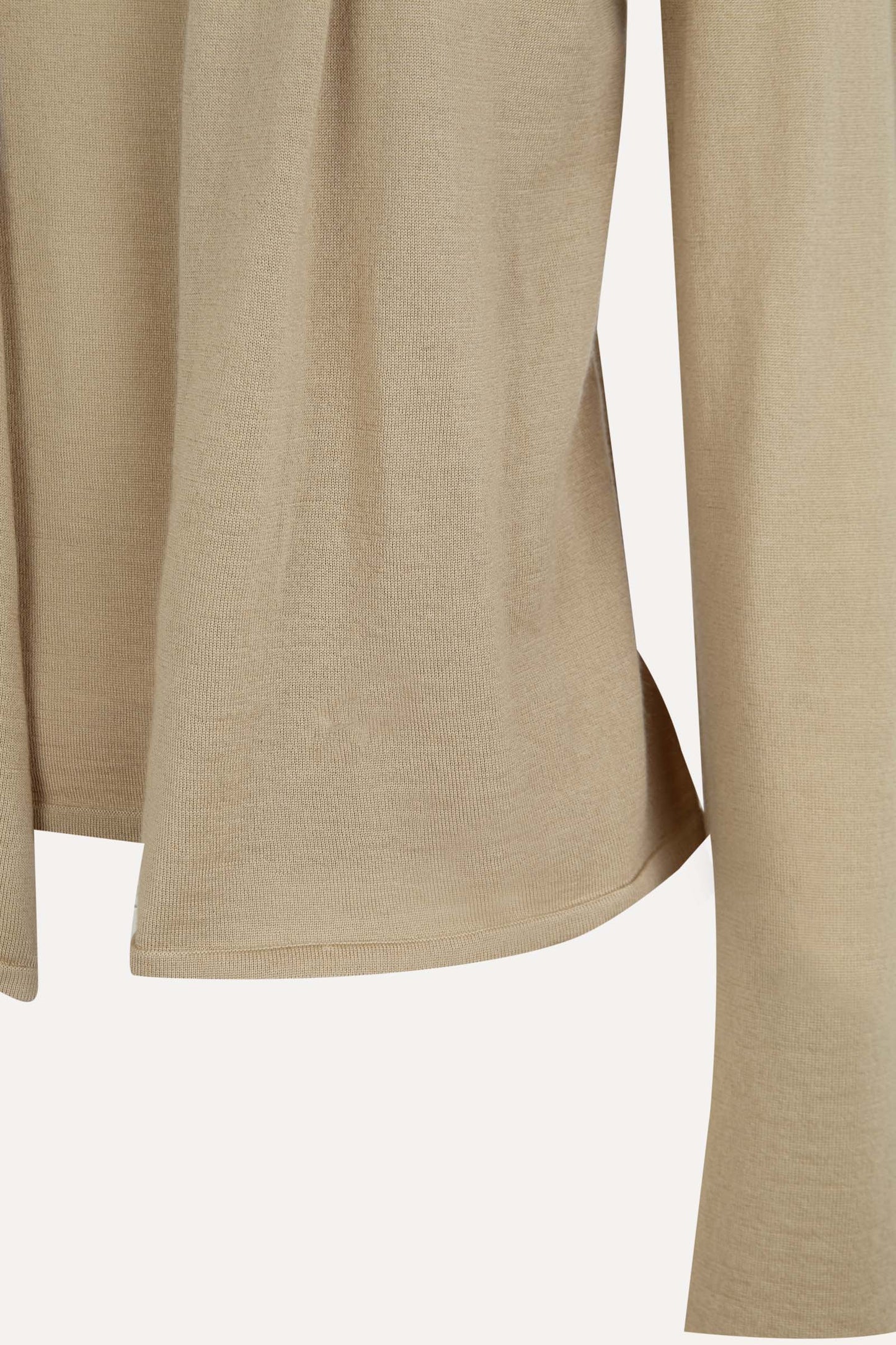 Nua, jersey de cachemir beige