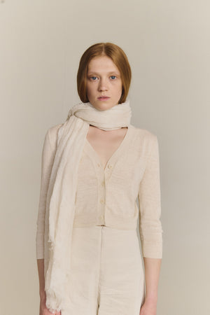 Sombra, foulard maltinto crudo