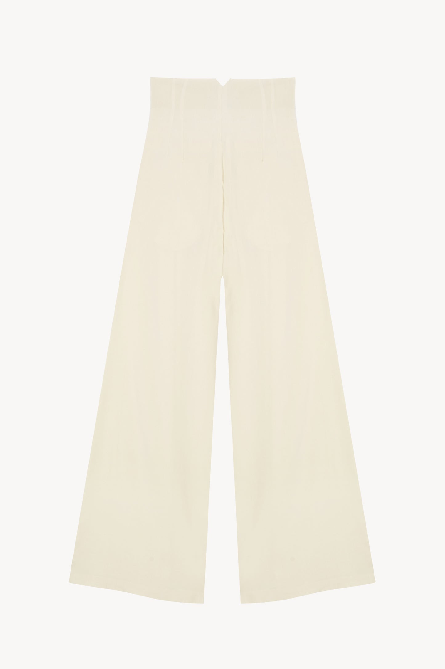 Soto, ivory linen pants