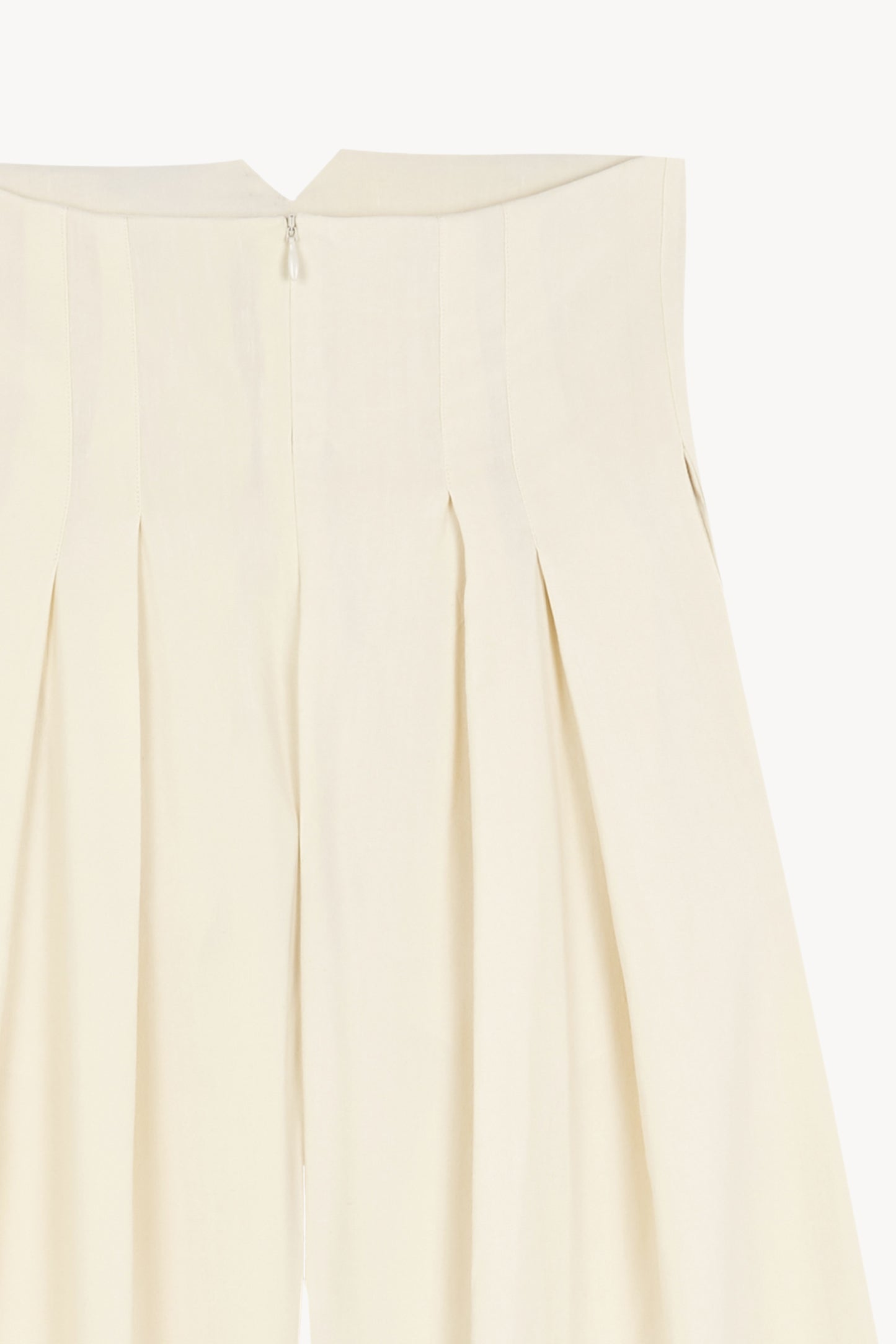 Soto, ivory linen pants