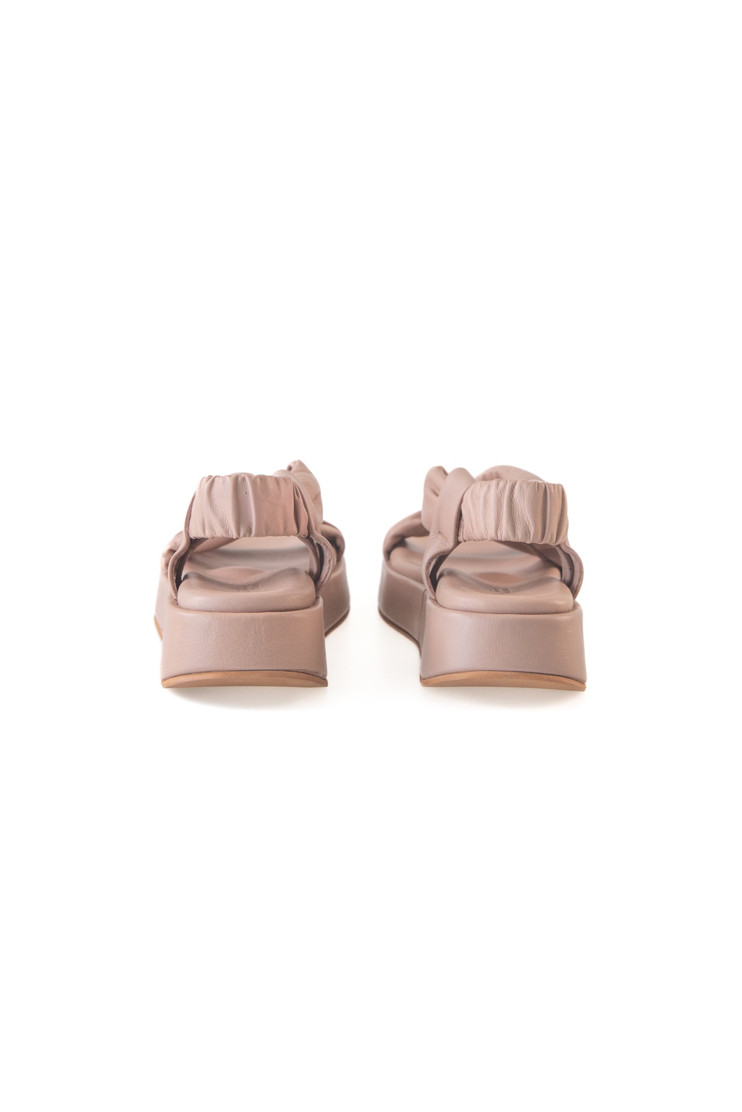 Suro, pink leather sandals