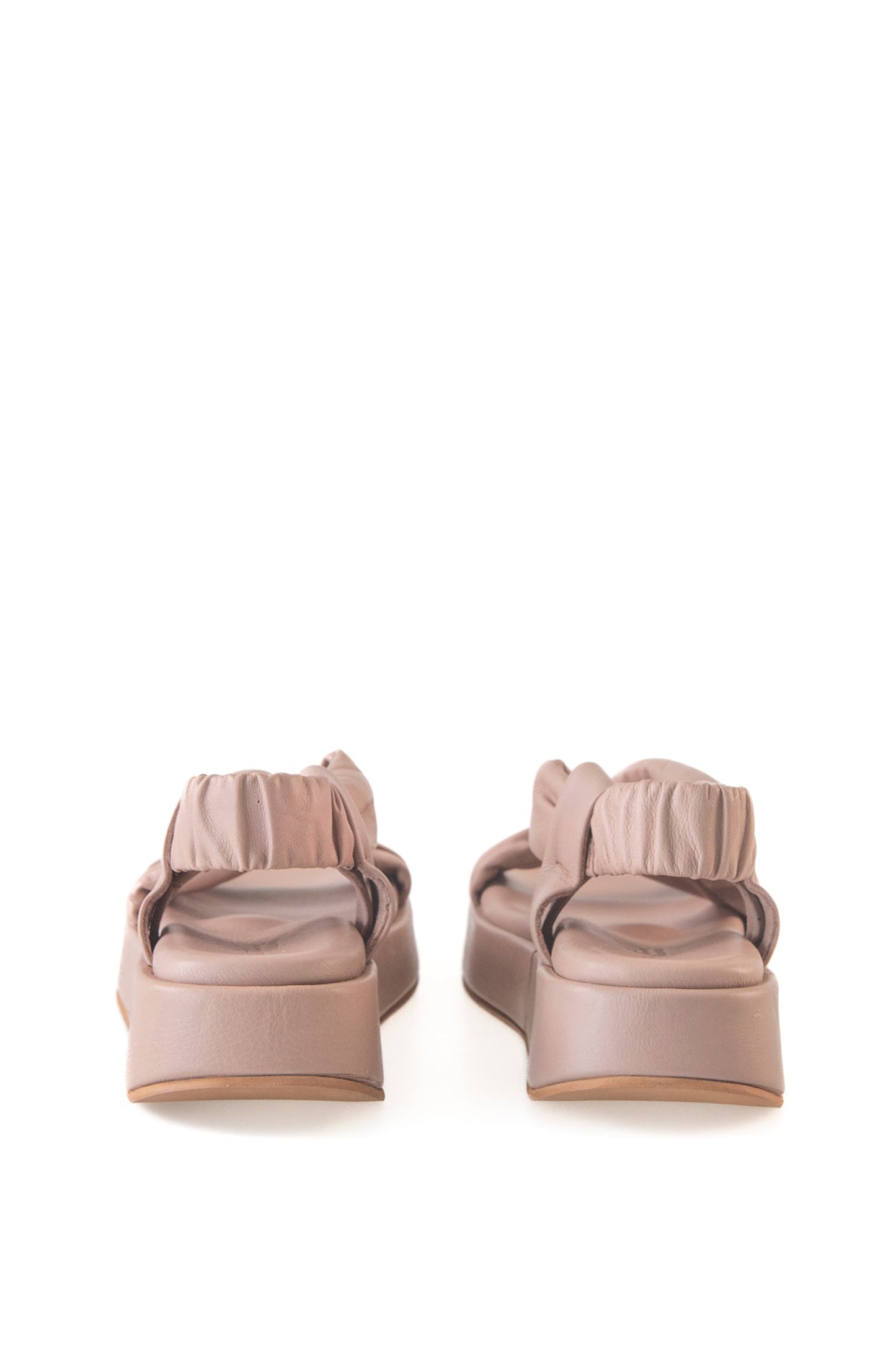 Suro, pink leather sandals