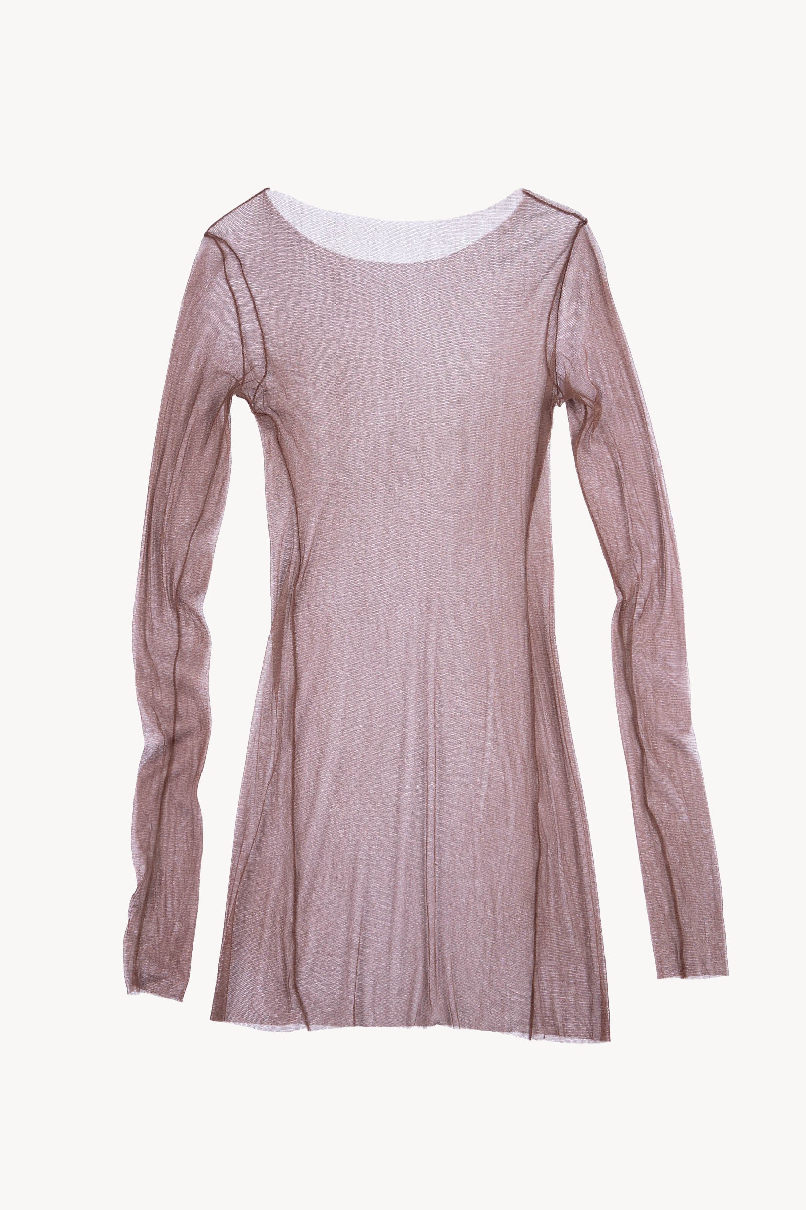 t de tul, silk tulle top cranberry