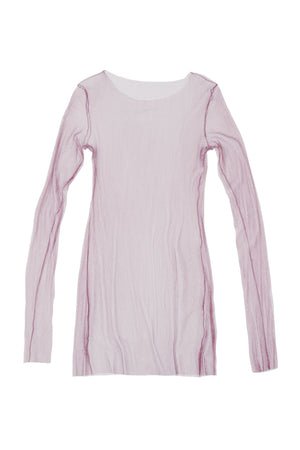 t de tul, tulle top lavender