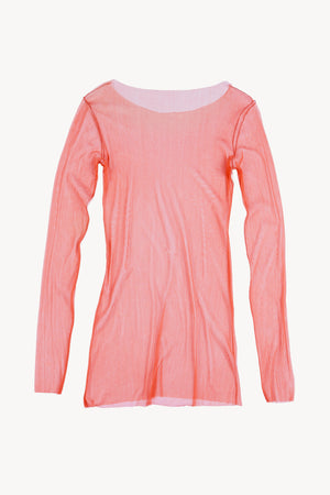 t de tul, top ruban rouge