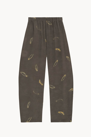Thea, soma print silk trousers