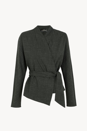 Tiempo, green jacquard jacket