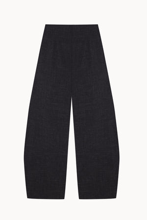 Tiempo, pantalon negro de lana virgen y seda