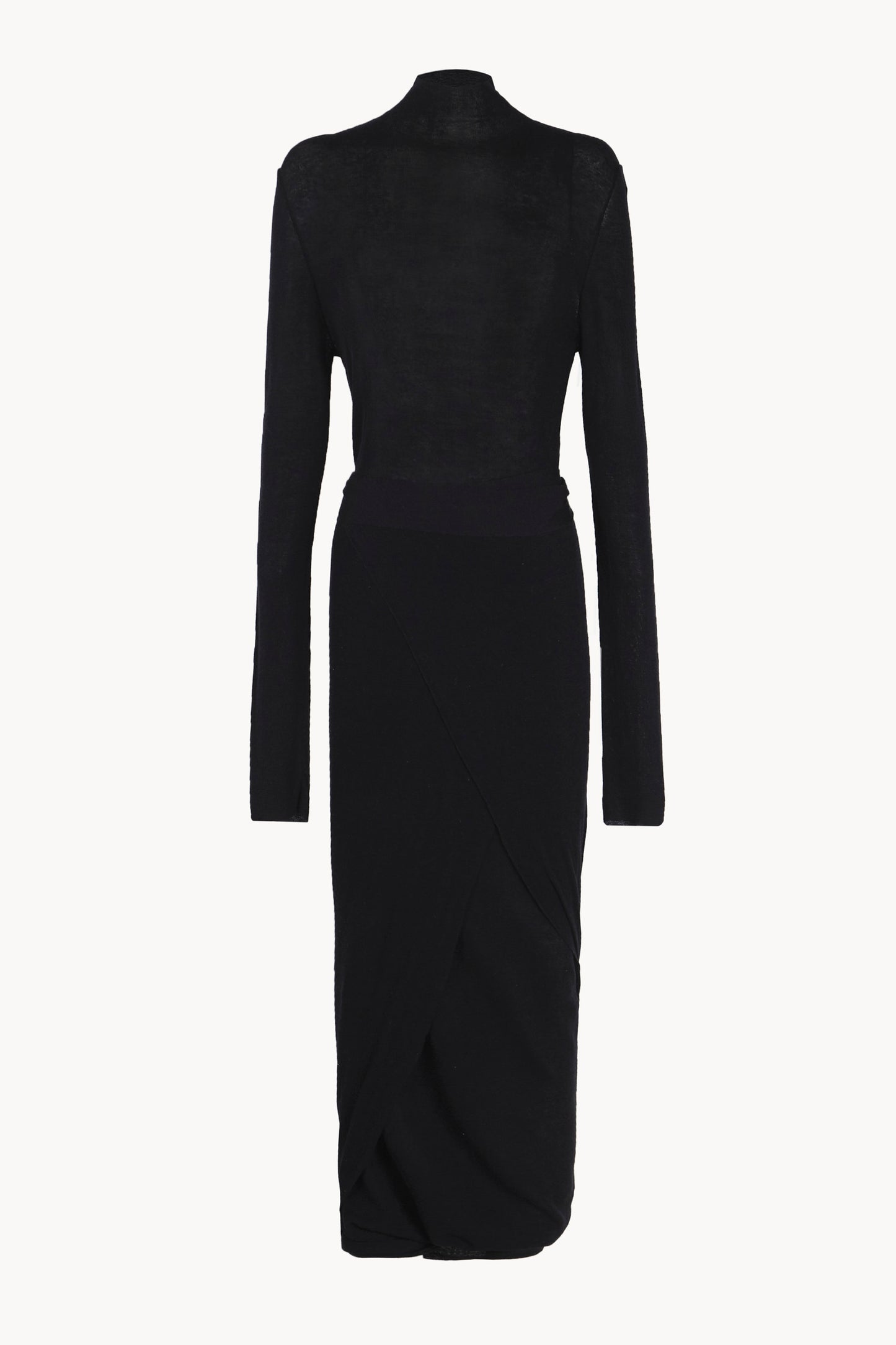 Tiva, vestido transformable de punto negro