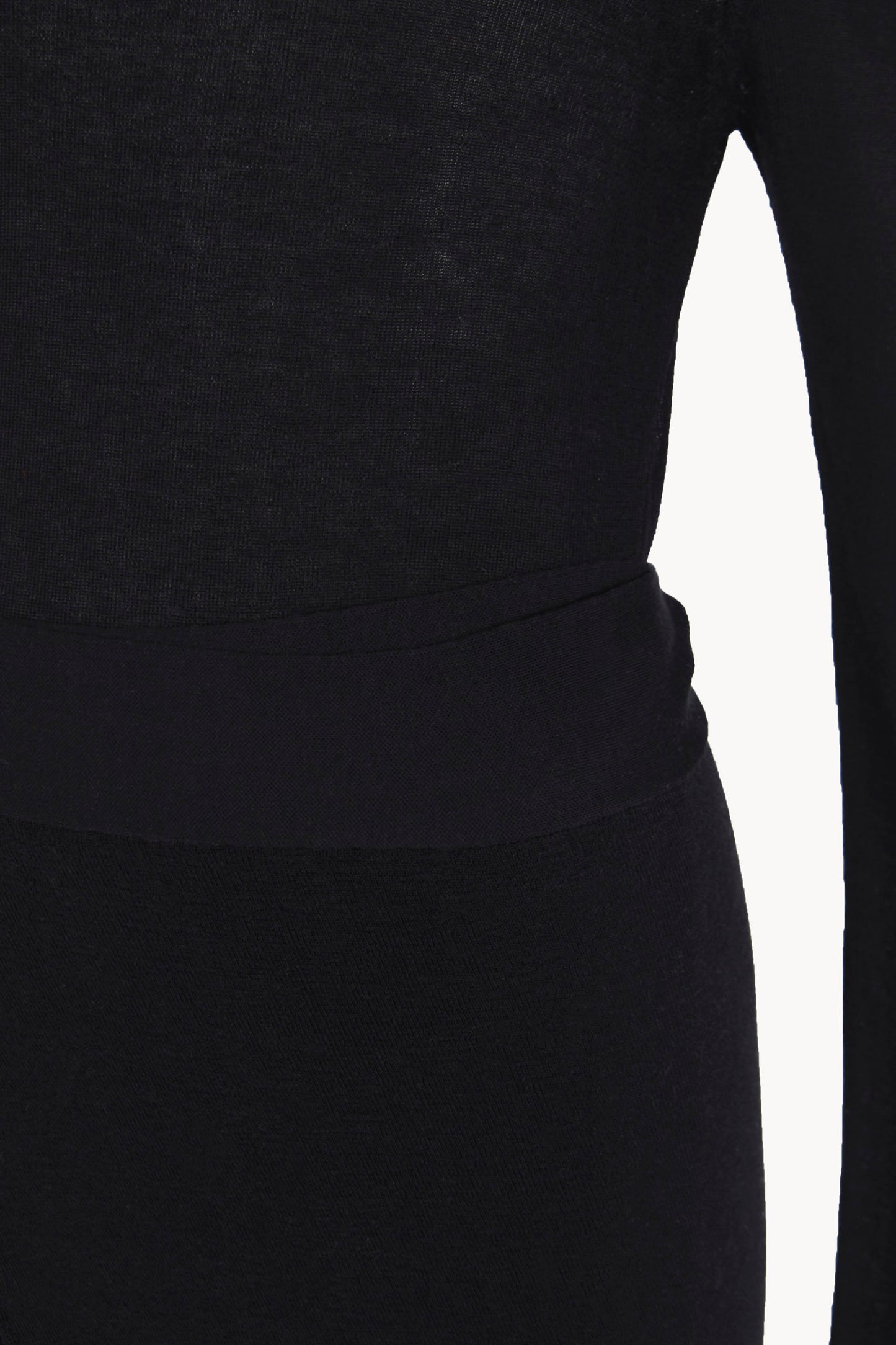 Tiva, vestido transformable de punto negro
