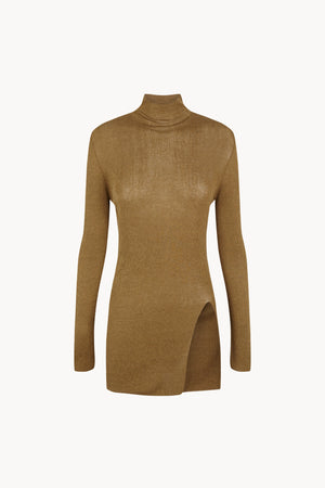 Tiva, jersey de cuello alto kaki
