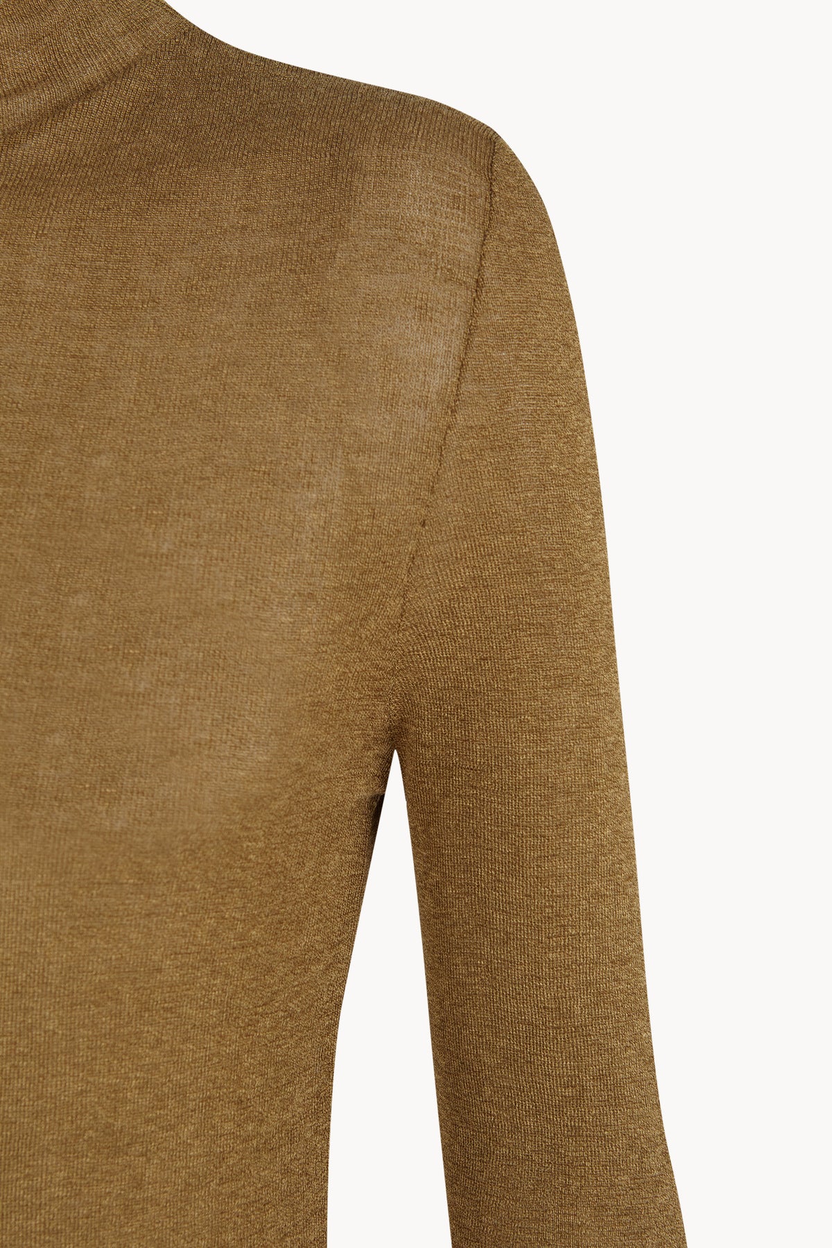 Tiva, jersey de cuello alto kaki