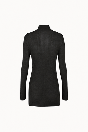 Tiva, jersey de cuello alto negro