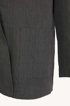 Trapani, striped jacquard jacket