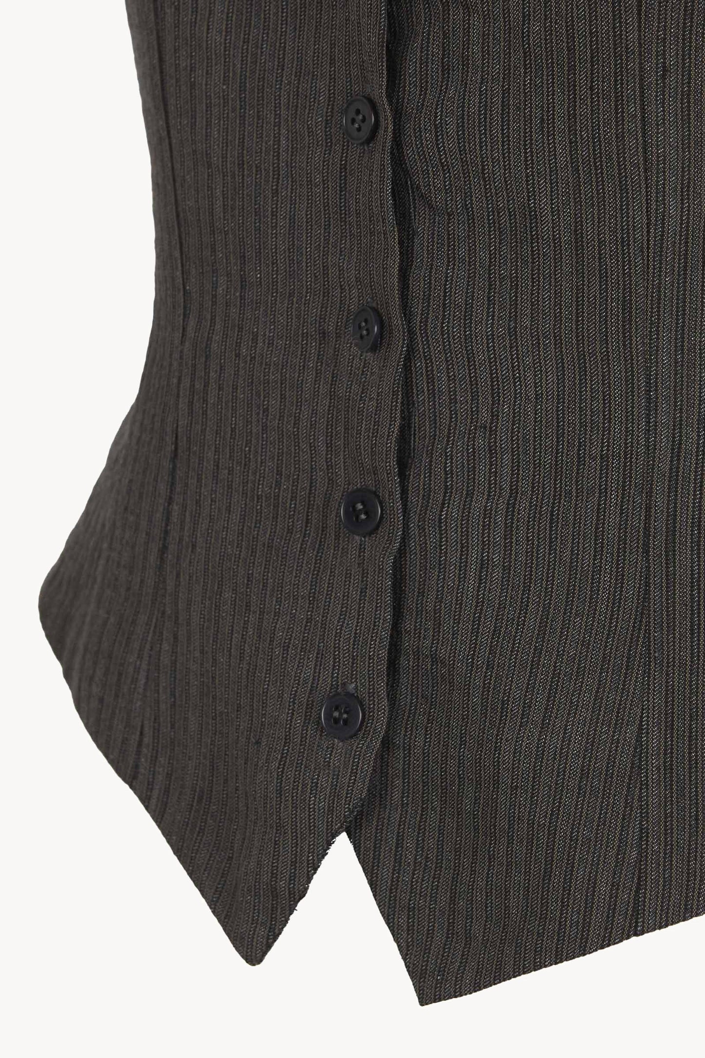 Trapani, striped jacquard vest