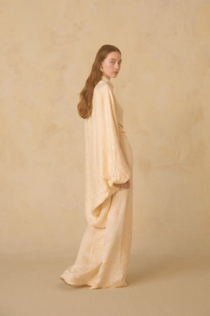 Chaqueta y pantalon Nara, top Tulip