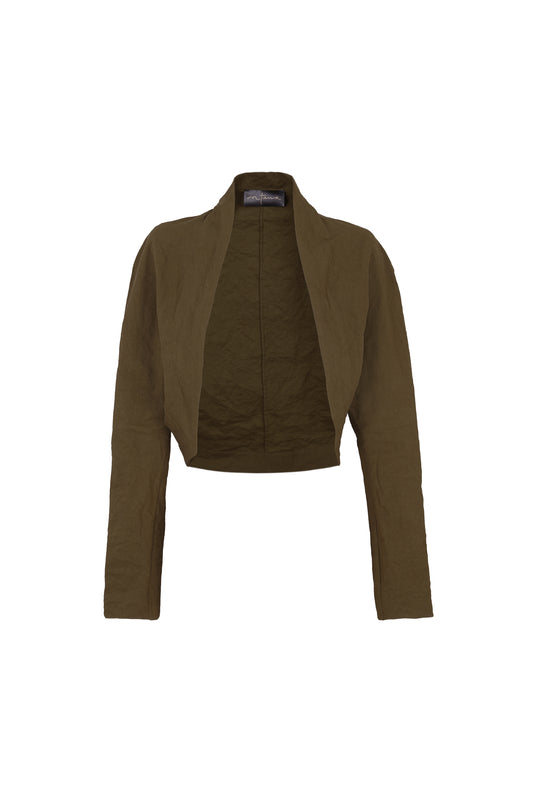 Turmalina, khaki short jacket