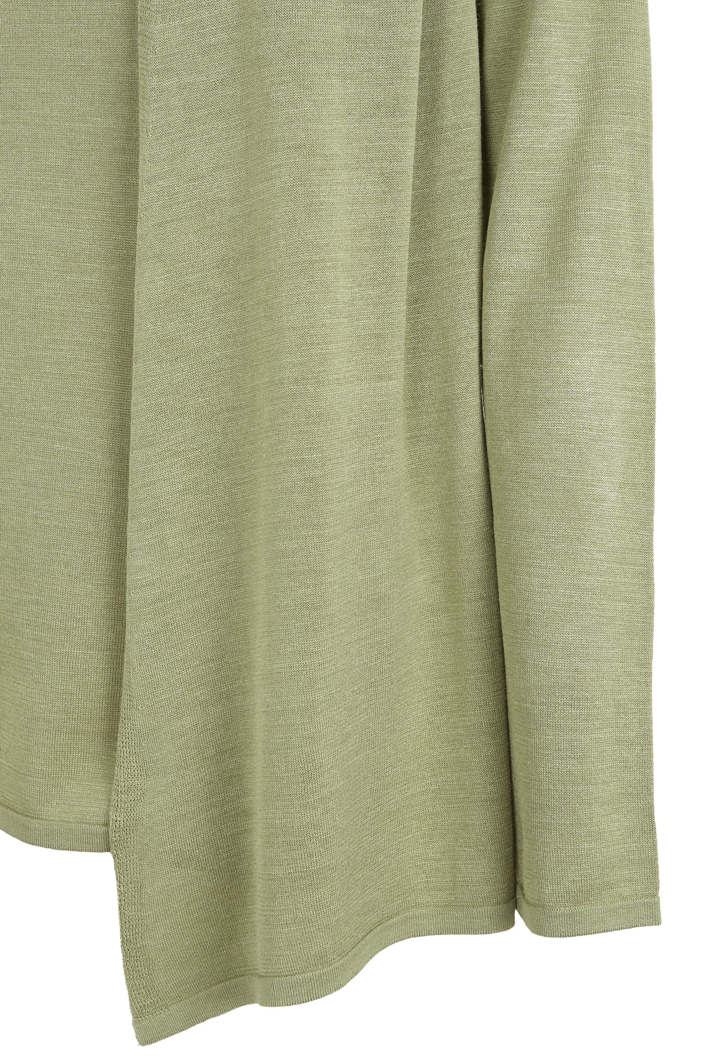 Tussa, green silk knit cardigan