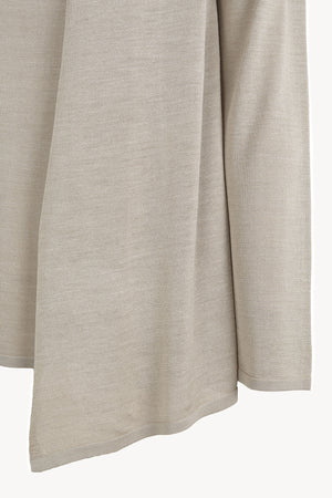 Tussa, cardigan de punto de seda nacar