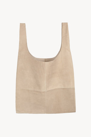 U XL, bolso de ante beige