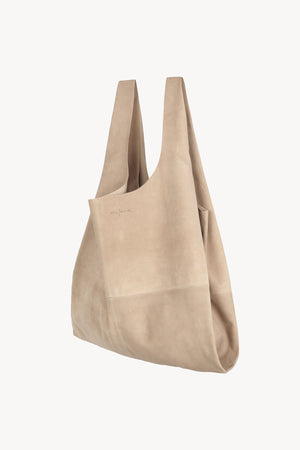 U XL, bolso de ante beige