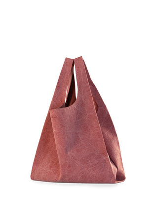 U XL, bag in red washed cotton