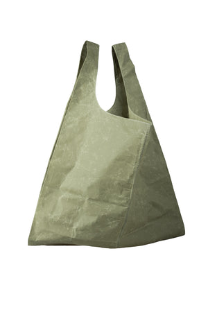 Wax, bolsa XL en algodón encerado verde eucalipto