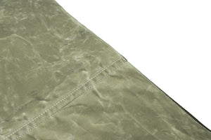 Wax, XL bag in eucalyptus green waxed cotton