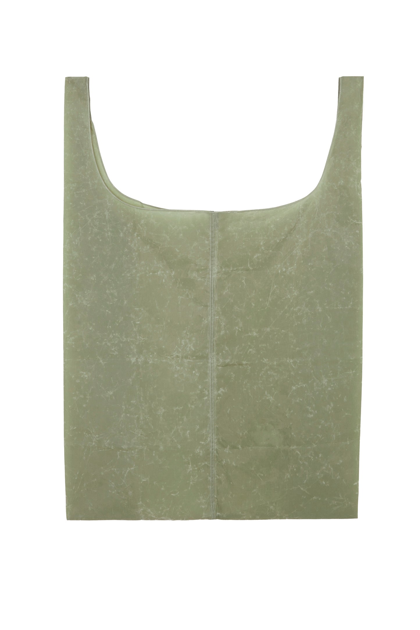 Wax, XL bag in eucalyptus green waxed cotton