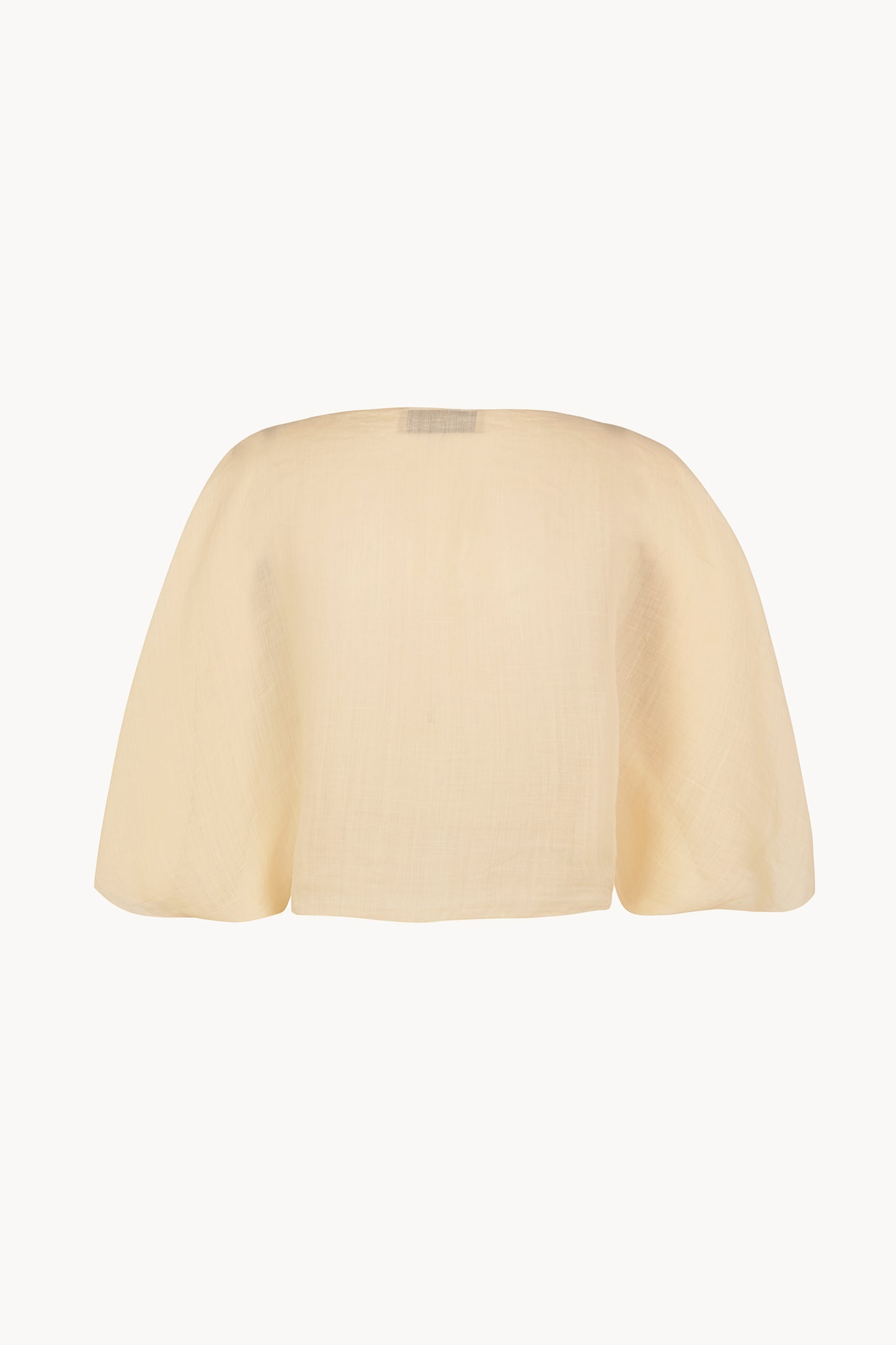Ufo, ivory ramie top